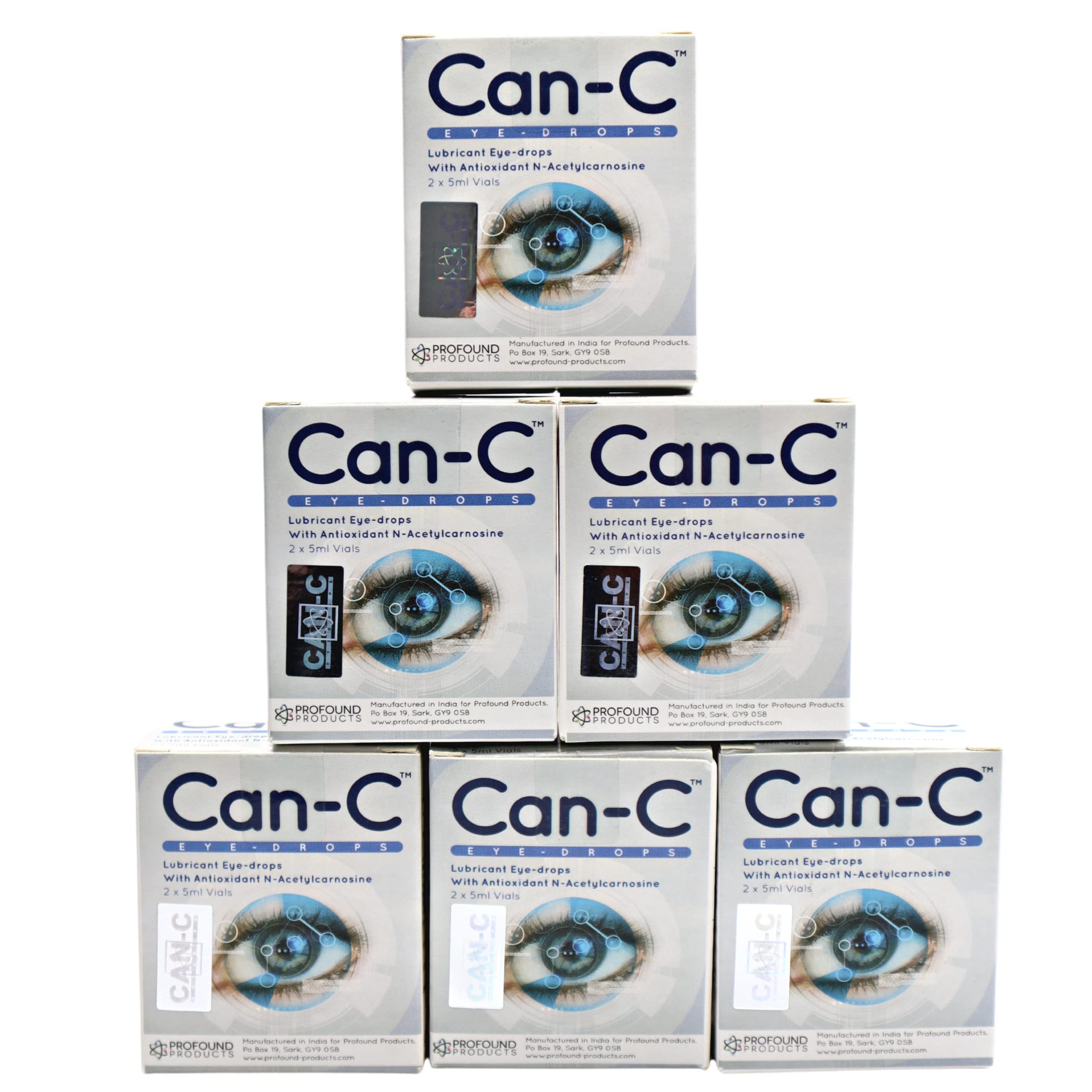 Buy CanC Eye Drops Natural Eye Drops Lubricating Eye Drops with