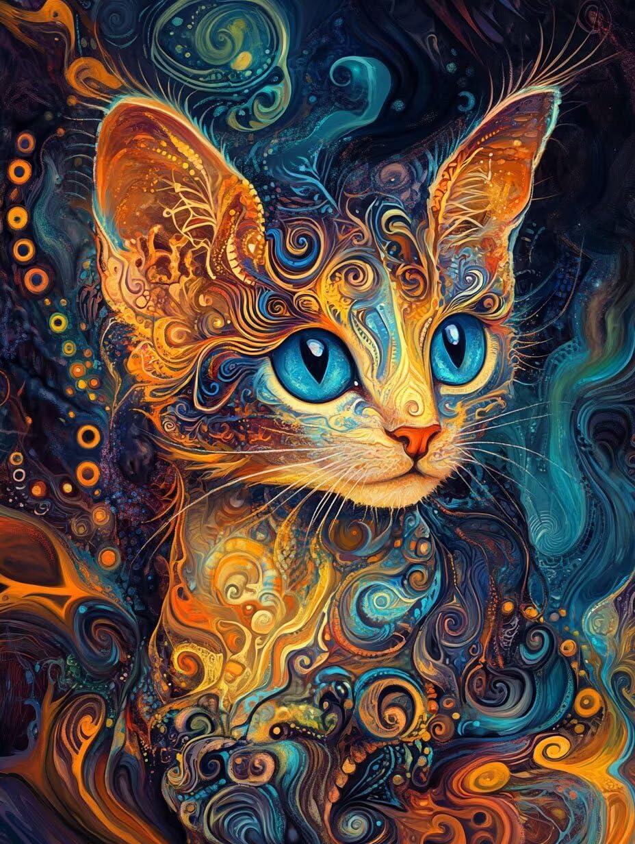 Pintura por Números Adultos Fantasía Xeoyenle Lienzo 50x70 cm con Acrílicos y Pinceles Sin Marco 8