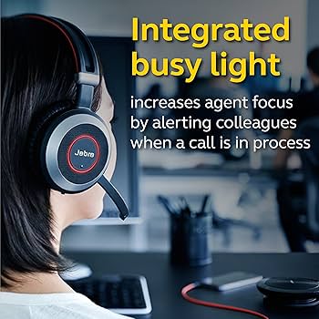 Amazon.com: Jabra Evolve 80 MS Teams Wired Headset Professional