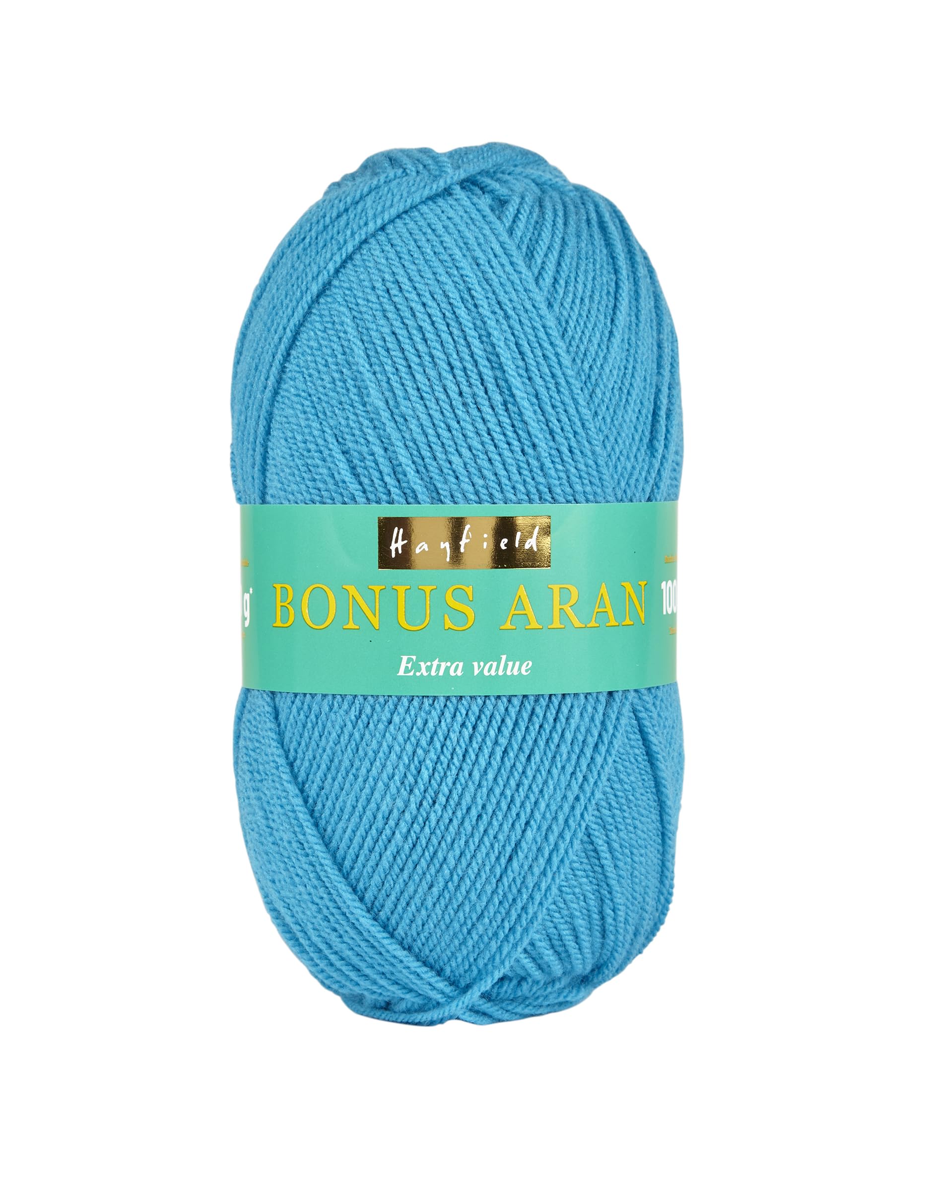 Sirdar Hayfield Bonus Aran Yarn, Azure (824), 100g