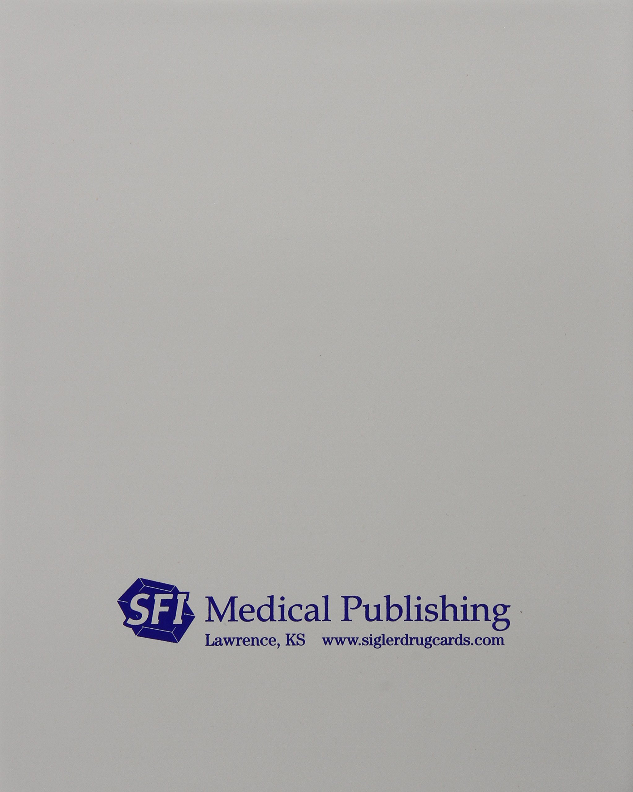 Sigler's Injectable Drug Cards