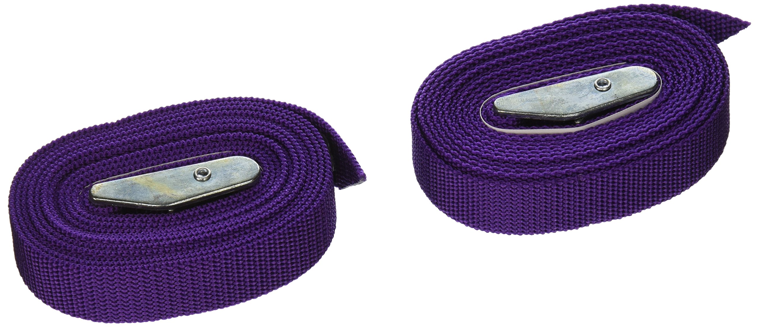 CLC Custom Leathercraft 2WS08 Strap-It Web Tie Down Straps, Purple, 8-Foot, 2-Pack