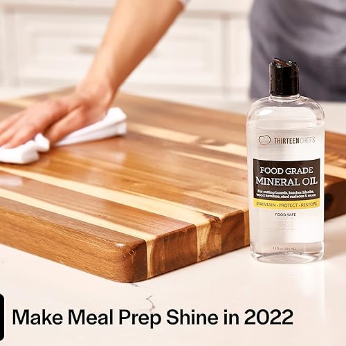 Miniatura 3 de Aceite mineral de calidad alimentaria para tablas de cortar encimeras y bloques de carnicero - Alimentos seguros fabricado en EEUU