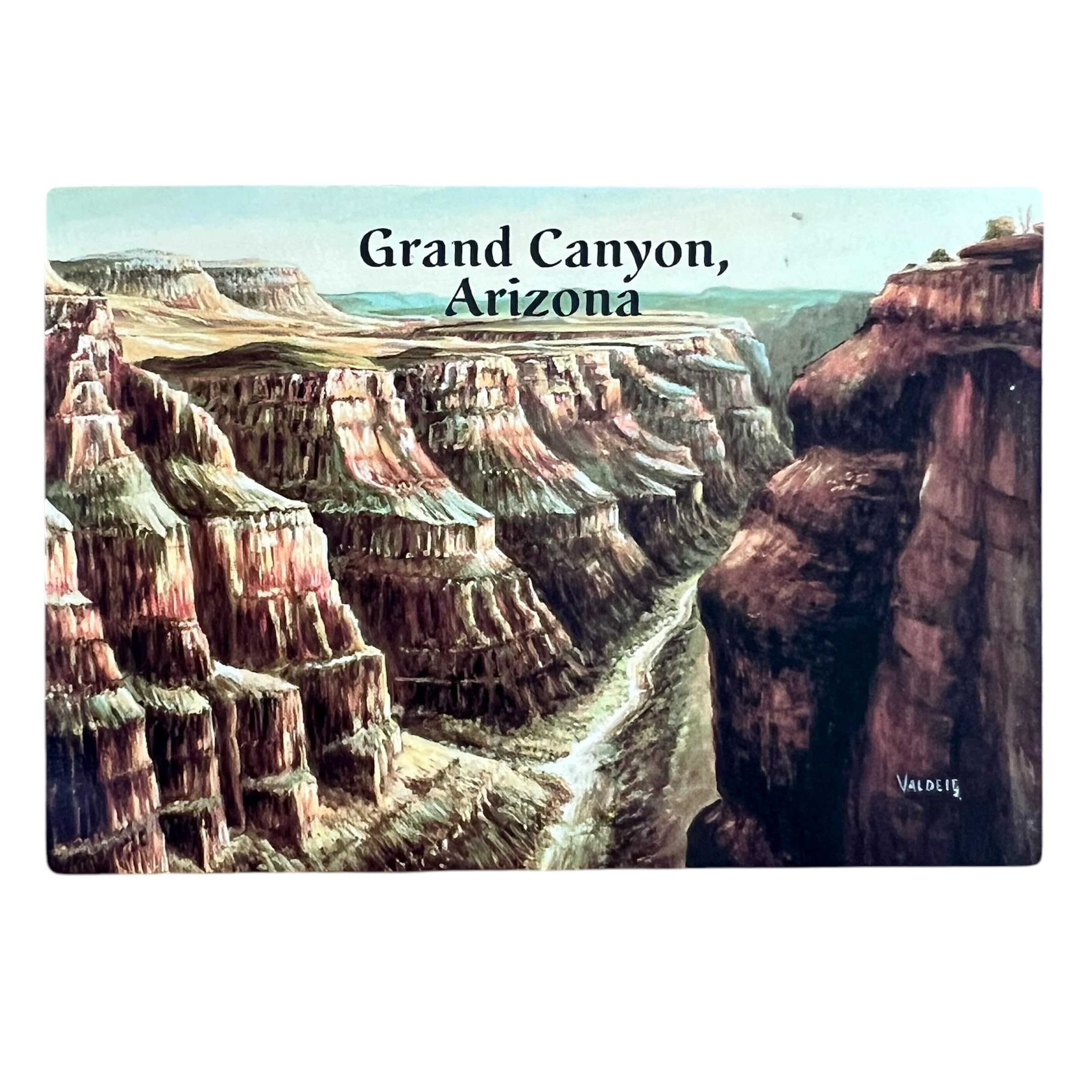 Valdeig Grand Canyon, Arizona, National Park US Souvenir Decorative Fridge Magnets, Fridge Magnet - I Love Colorado River USA Route 66 America Sticker, Magnets for Mini Fridge / Magnetic Board