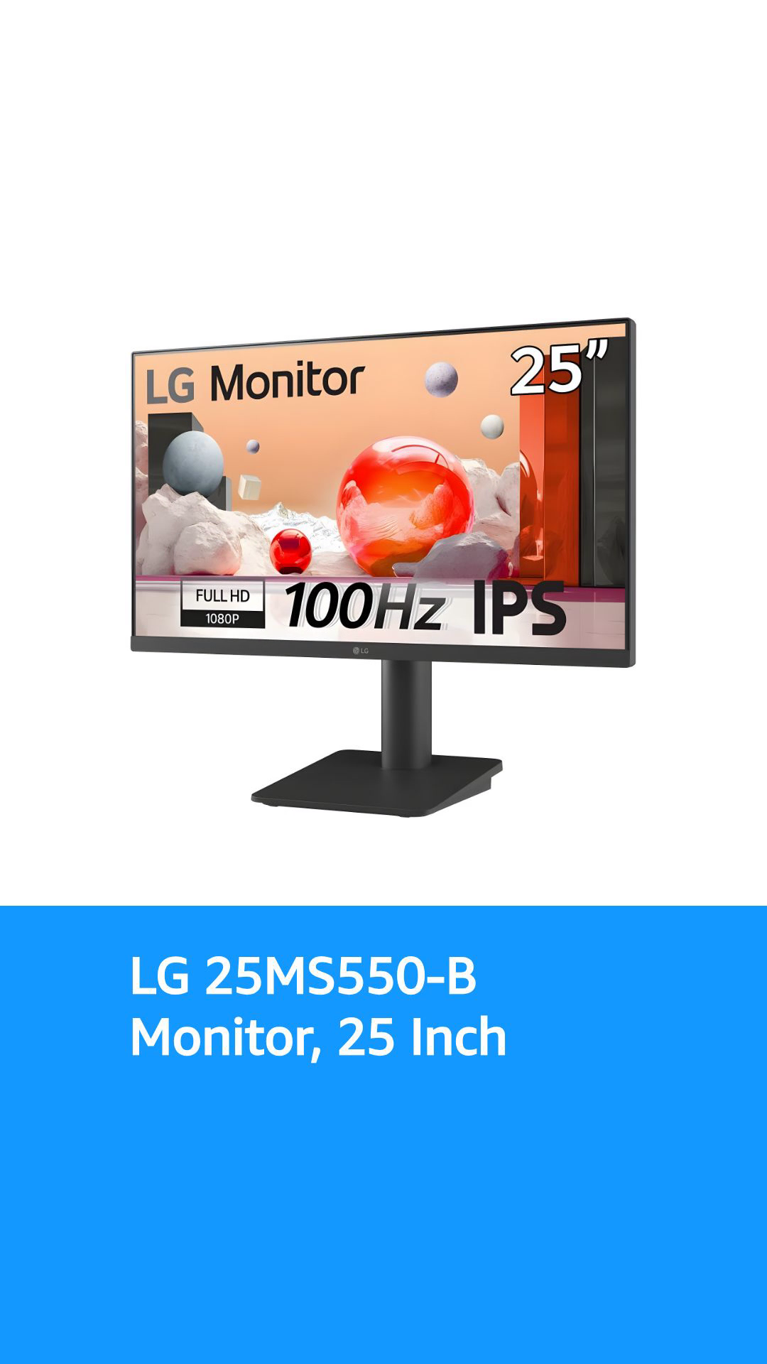 LG FHD Monitor (25MS550) - 24.5