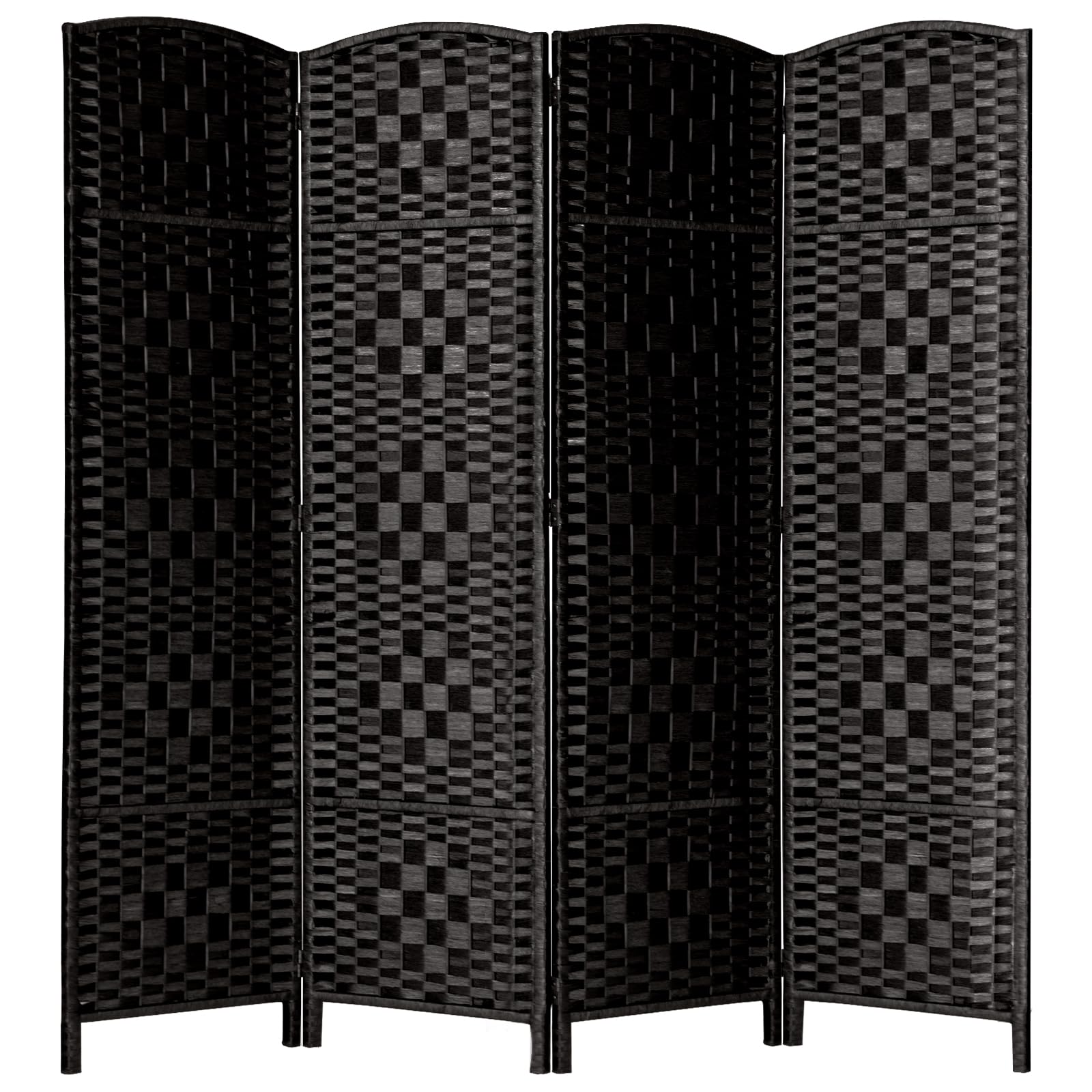 Rose Home Fashion 6 ft Tall Room Divider, Room Dividers and Folding Privacy Screens, 15.7in Privacy Screen 4 Panel Partition Temporary Wall Separation