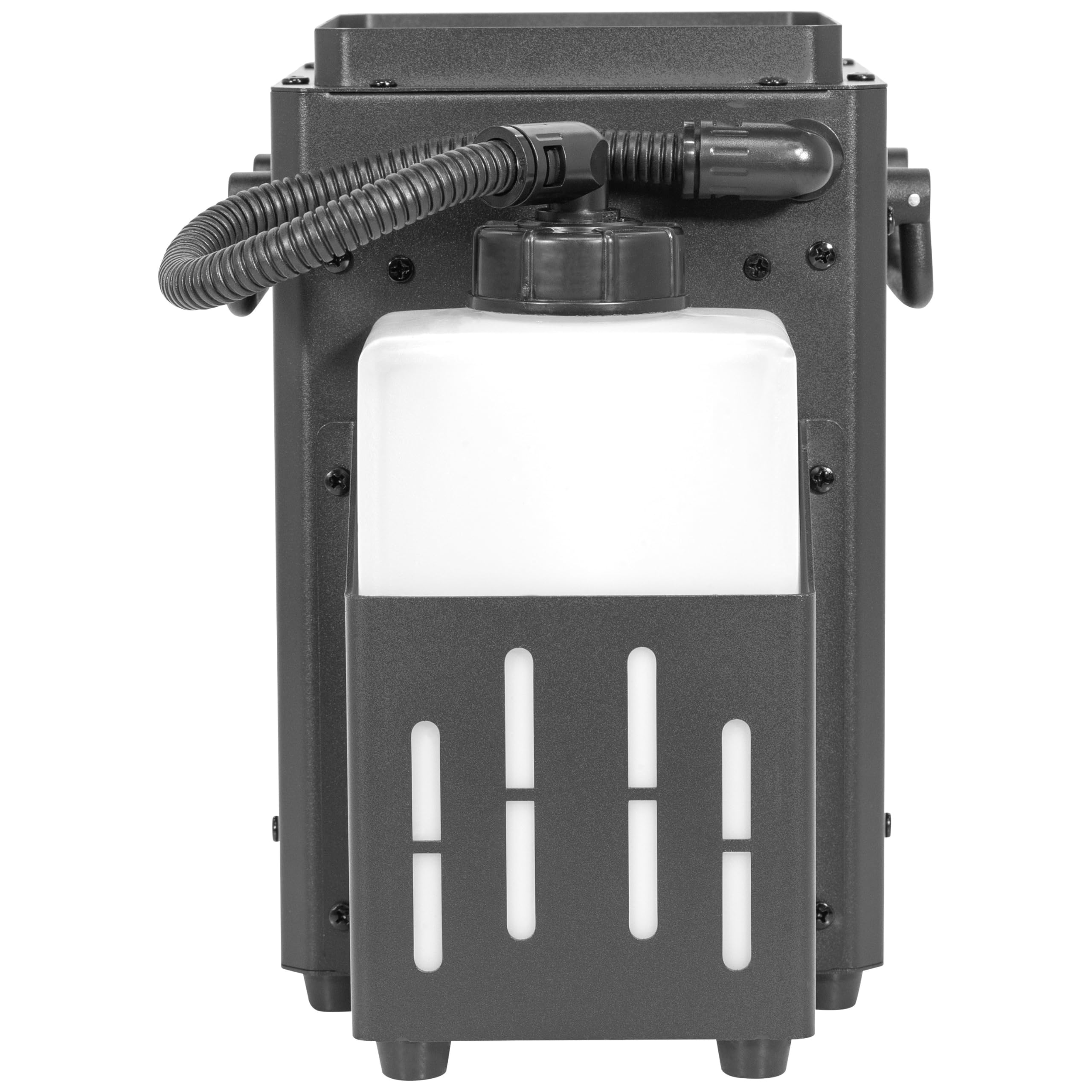 BoomTone DJ Jet Smoke 1200 – Vertikal-Nebelmaschine 1200W mit LED RGBA – Strahl 5,5 m, Tank 1,2 l, Vorwärmung 4 min – Fernbedienung oder DMX 8 Kanäle – Ideal für den Innenbereich (IP20)