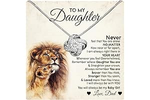 To My Daughter Love Dad Necklace: A Treasured Expression of Paternal Affection