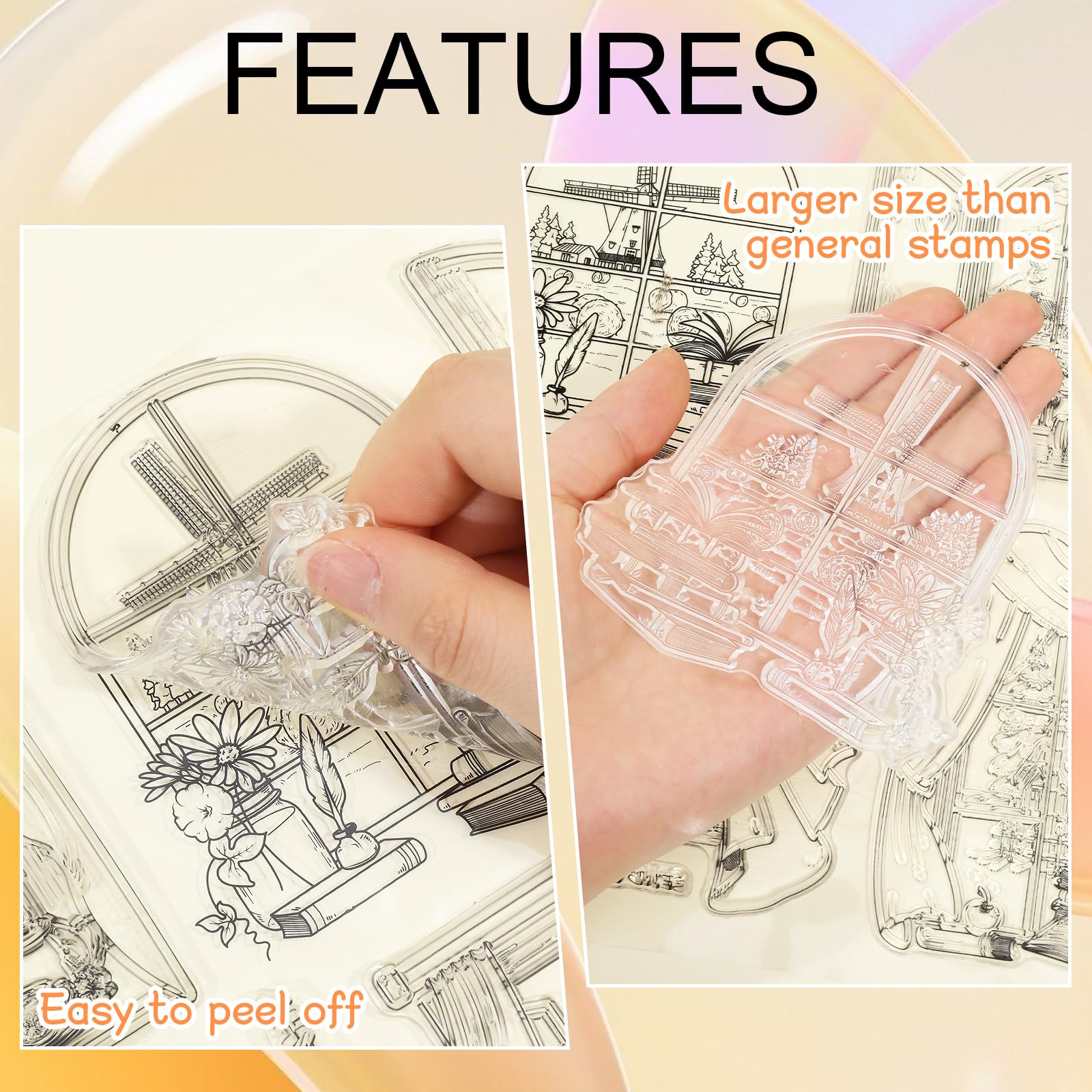 ORIGACH Tampons Transparents En Silicone Pour La Fabrication De