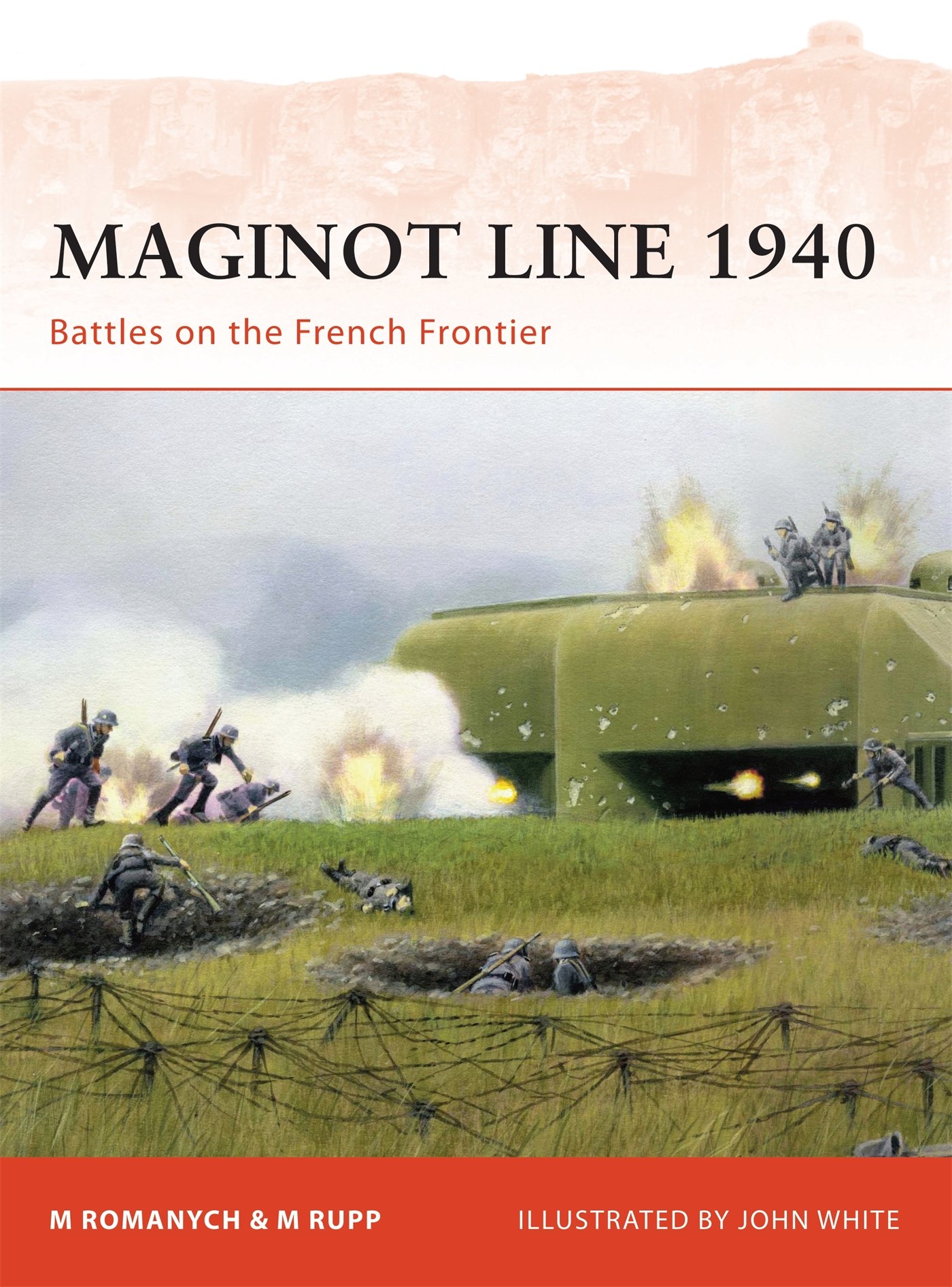Osprey Publishing Maginot Line 1940: Battles on the French Frontier
