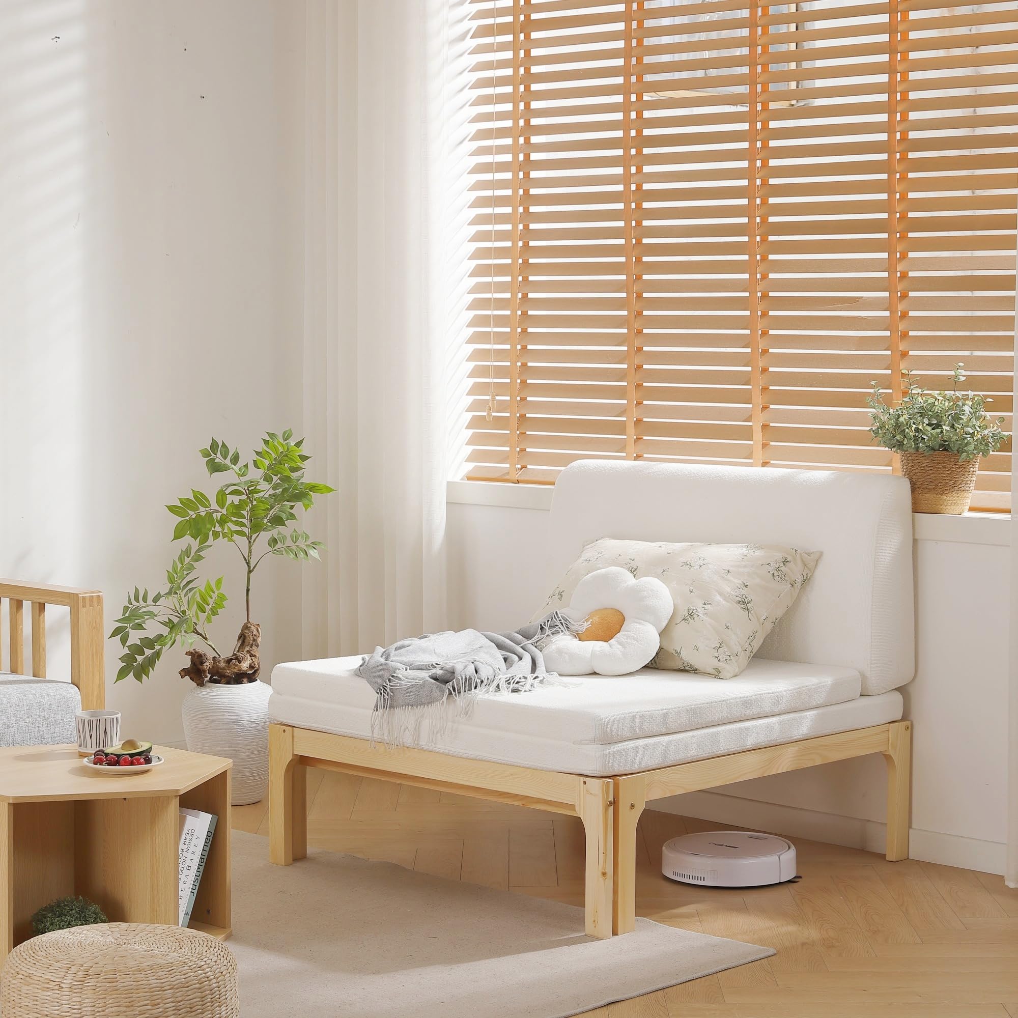 ディベッド ソファベッド シングル 天然木製 伸長式ベッド ベッドフレーム 伸縮 Amazon｜ディベッド ソファベッド シングル 天然木製 伸長式ベッド