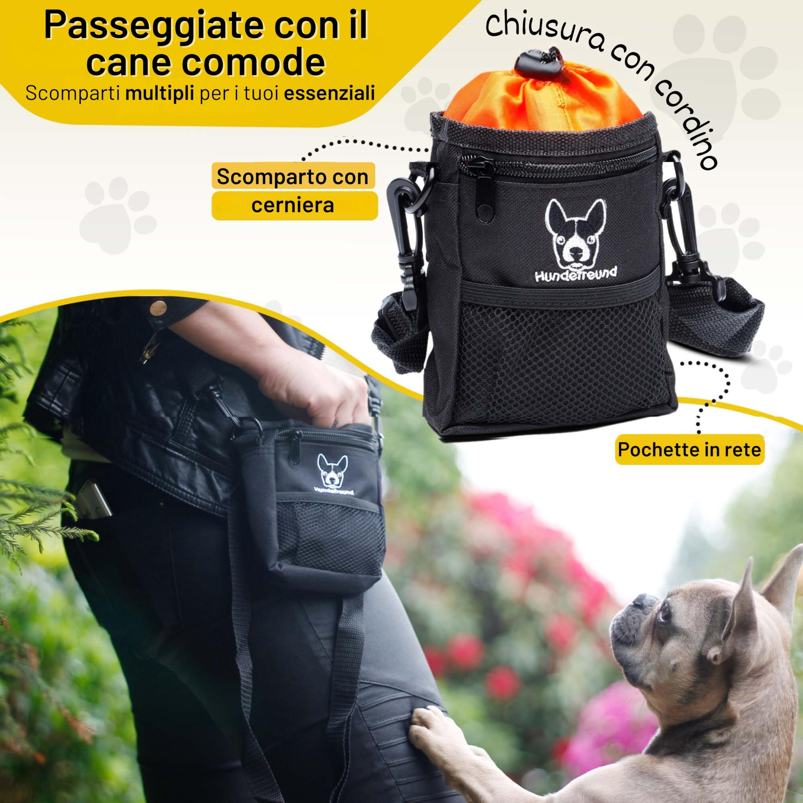 Hundefreund Borsa Addestramento Cane