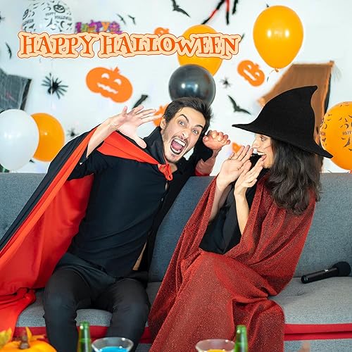 Vista 6 de Century Star Sombrero de bruja para mujer para Halloween, sombreros de lana de ala ancha, gorra de punto Spire para fiesta y uso diario