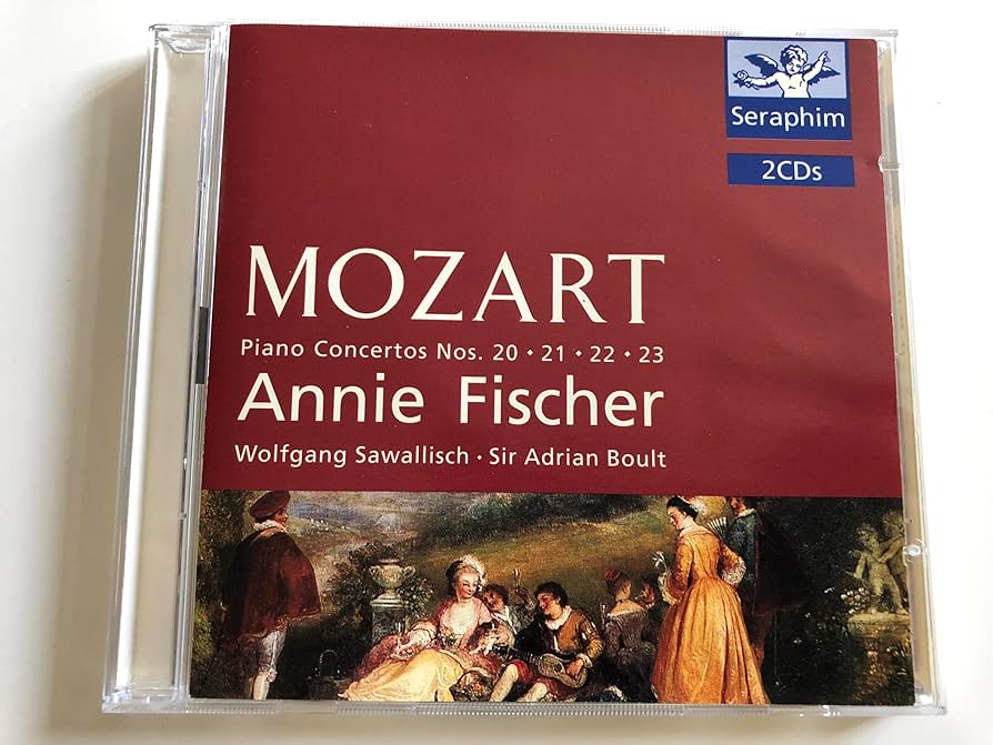 【売約済】アニー・フィッシャー／モーツァルトp協奏曲第20番&第21番、ロンド 売約済】アニー・フィッシャー／モーツァルトp協奏曲第20番&第21番
