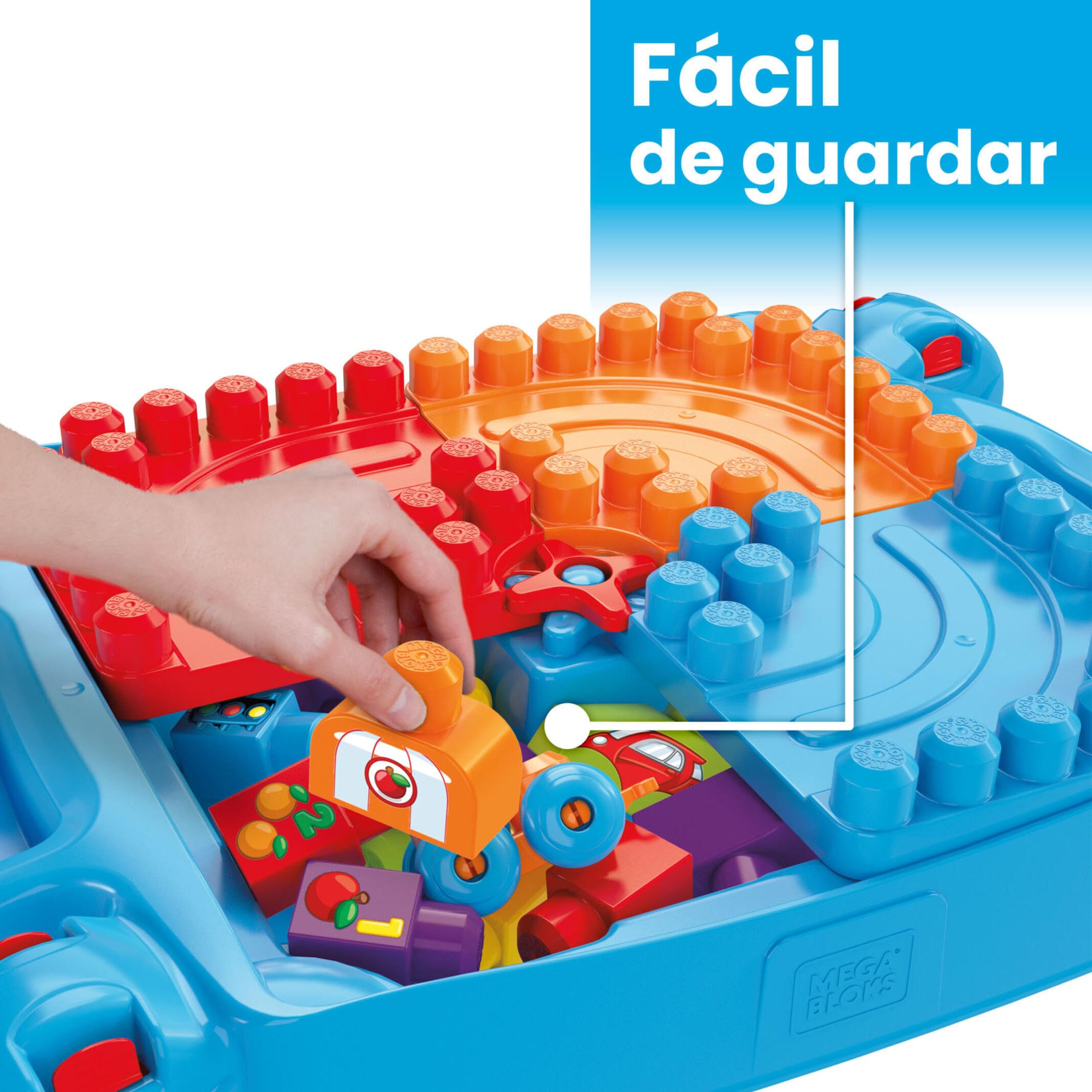 mesa construye y aprende mega bloks