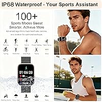 Vista 4 de Relojes inteligentes para mujeres y hombres, reloj inteligente con pantalla HD de 1.75 pulgadas, contestar/hacer llamadas para Android iOS