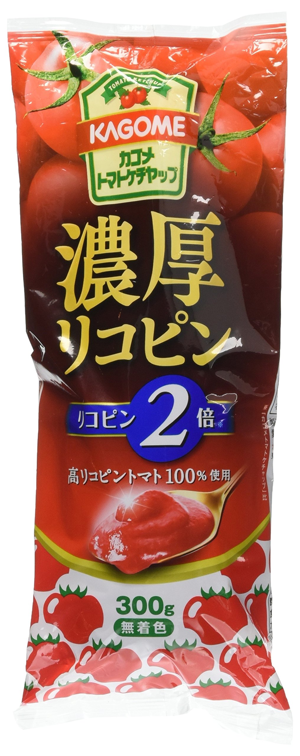 Amazon.co.jp: カゴメ 濃厚リコピン トマトケチャップ 300g×5本 : 食品