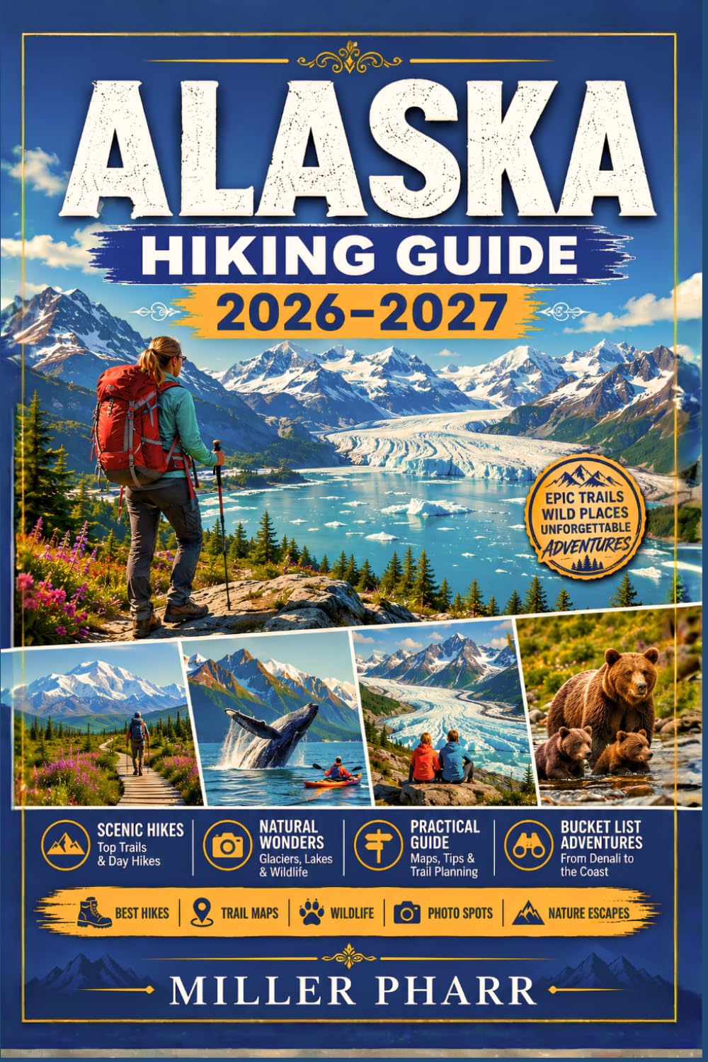 ALASKA Hiking Guide 2026 – 2027: Top Routes, Trail Advice, Seasonal Planning, Beginners Gear Tips, Wildlife Viewing, Regional guide.