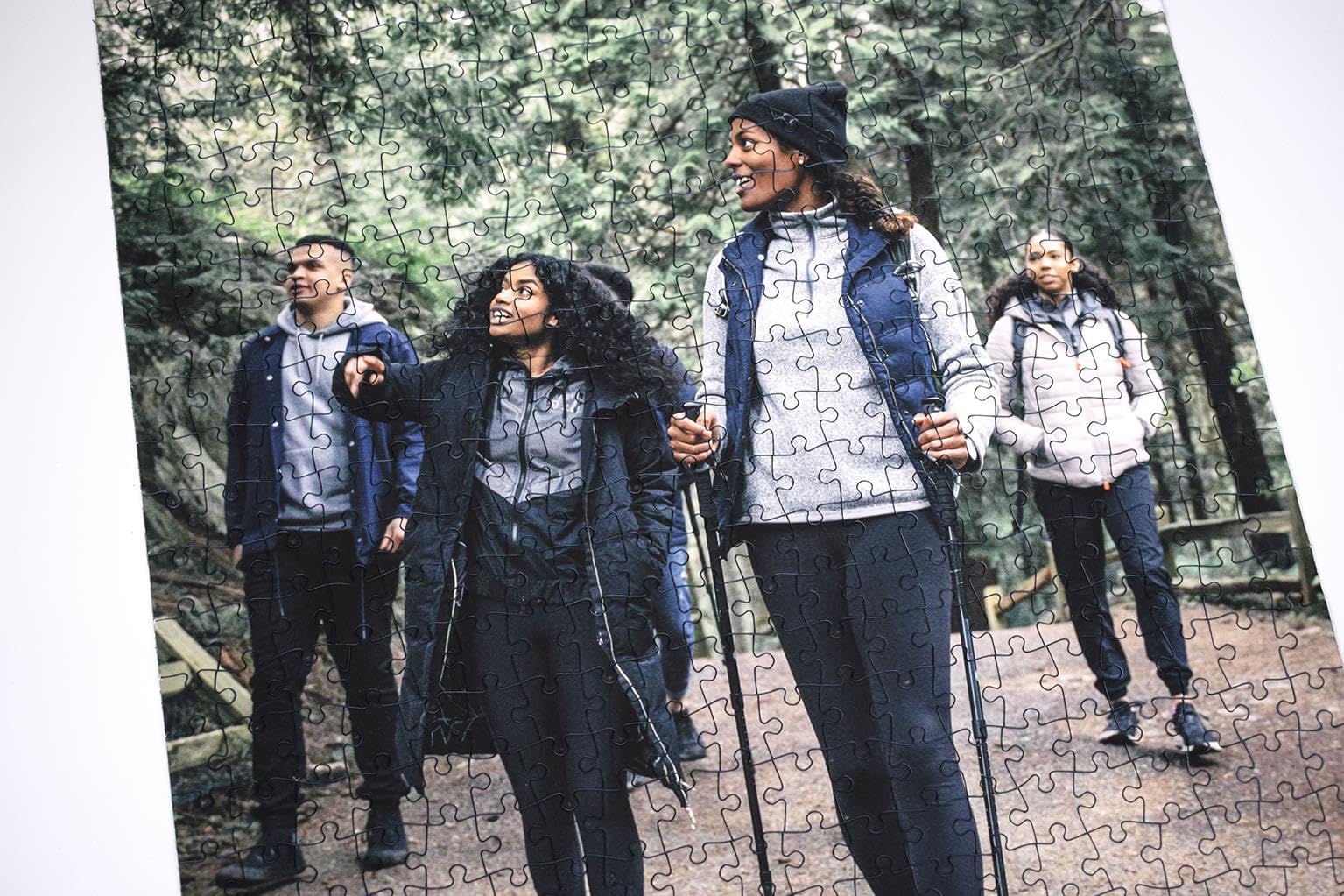 Personalised 1000 Piece Jigsaw Puzzle - Custom Image & Personalised Box - 66cm X 50cm - Age 8-100