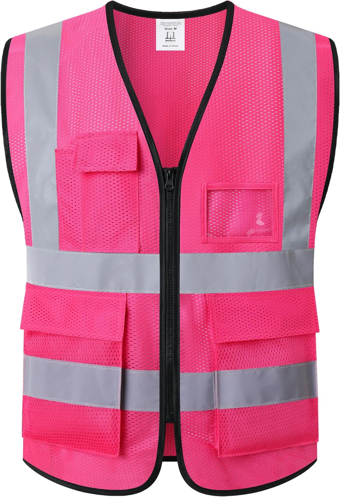 Reflective Safety Vest for Men Women Construction Vest ANSI Standard AP1