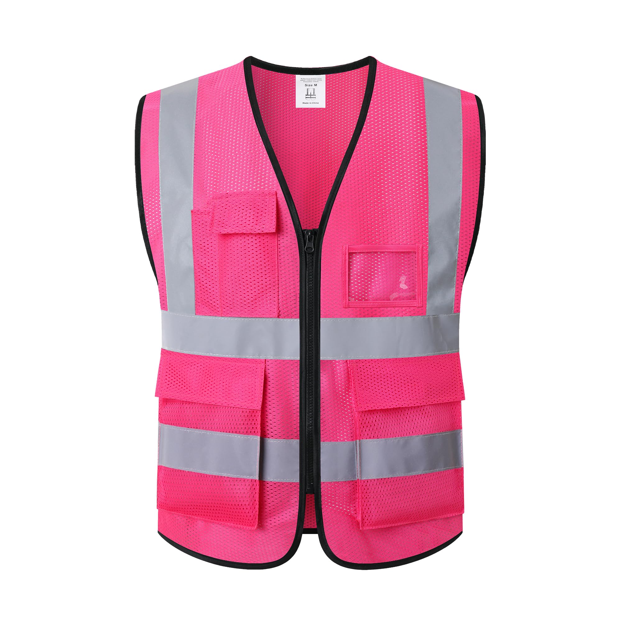 Reflective Safety Vest for Men Women Construction Vest Meet ANSI/ISEA Standard
