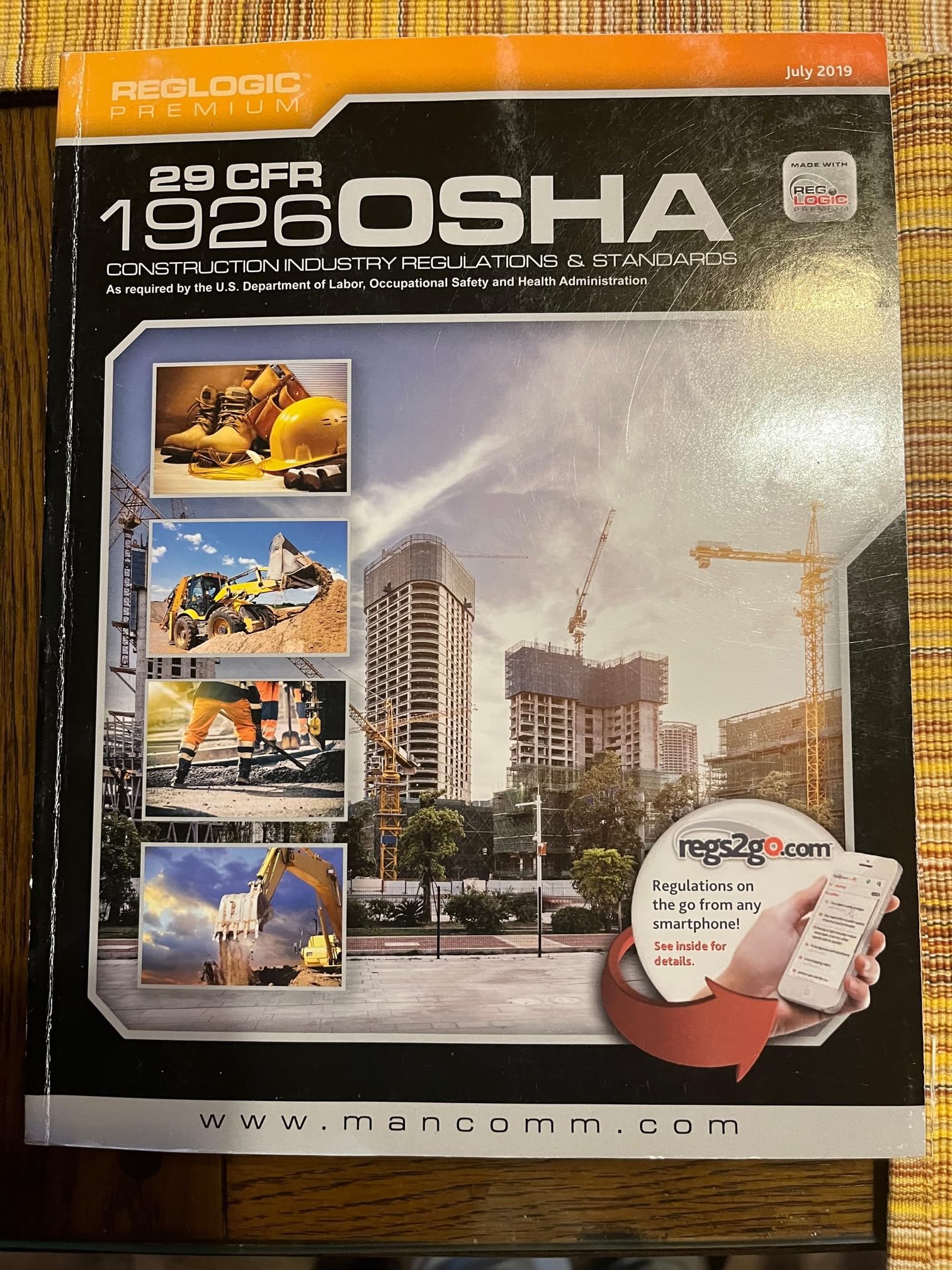 Mancomm 29 CFR Part 1926 OSHA Construction Standar