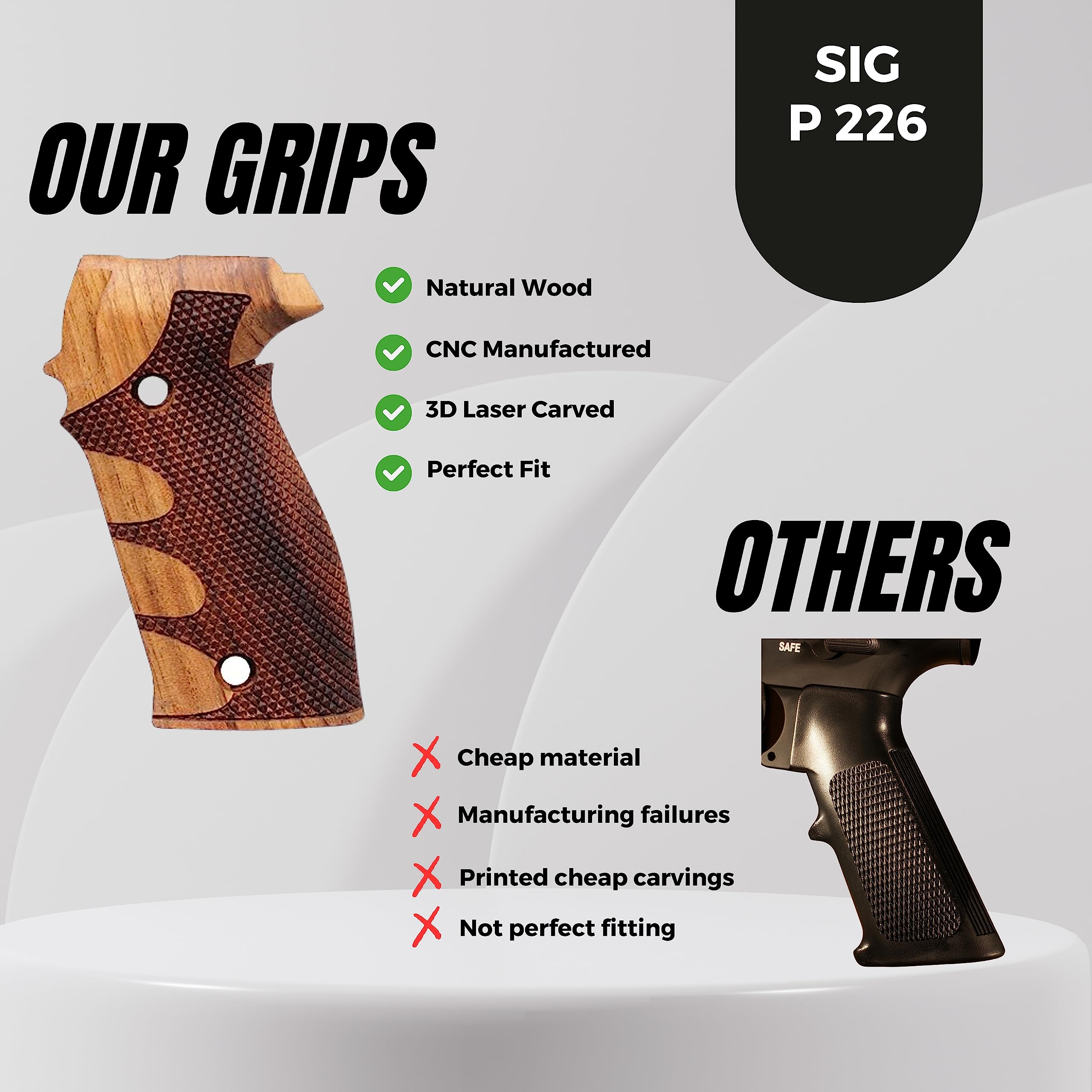 Beretta 92x Holster Producto: Beretta 92 XGrip Black Gun Grips