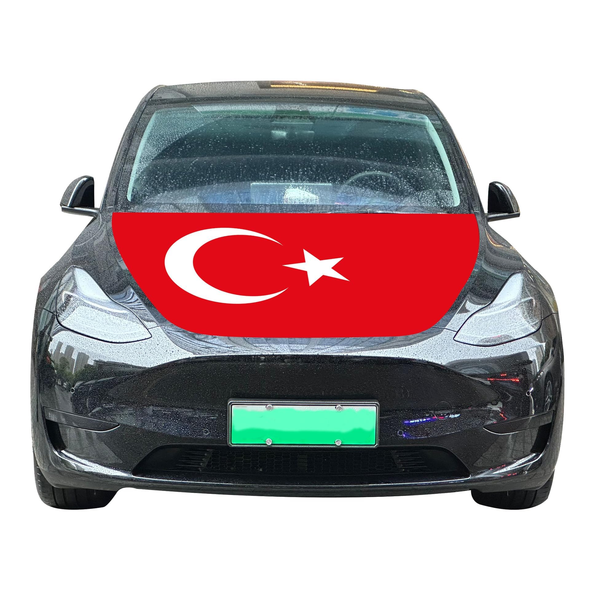 Turchia bandiera cofano auto copriletto Türkiye Bayrak