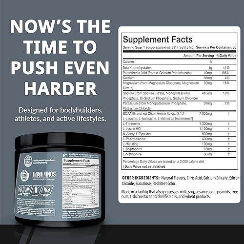 Miniatura 27 de Granite Essential Aminoácidos en polvo para recuperación muscular y crecimiento con 0.35 oz de EAA y 0.27 oz de BCAA - Sin soja, sin gluten, 15.80