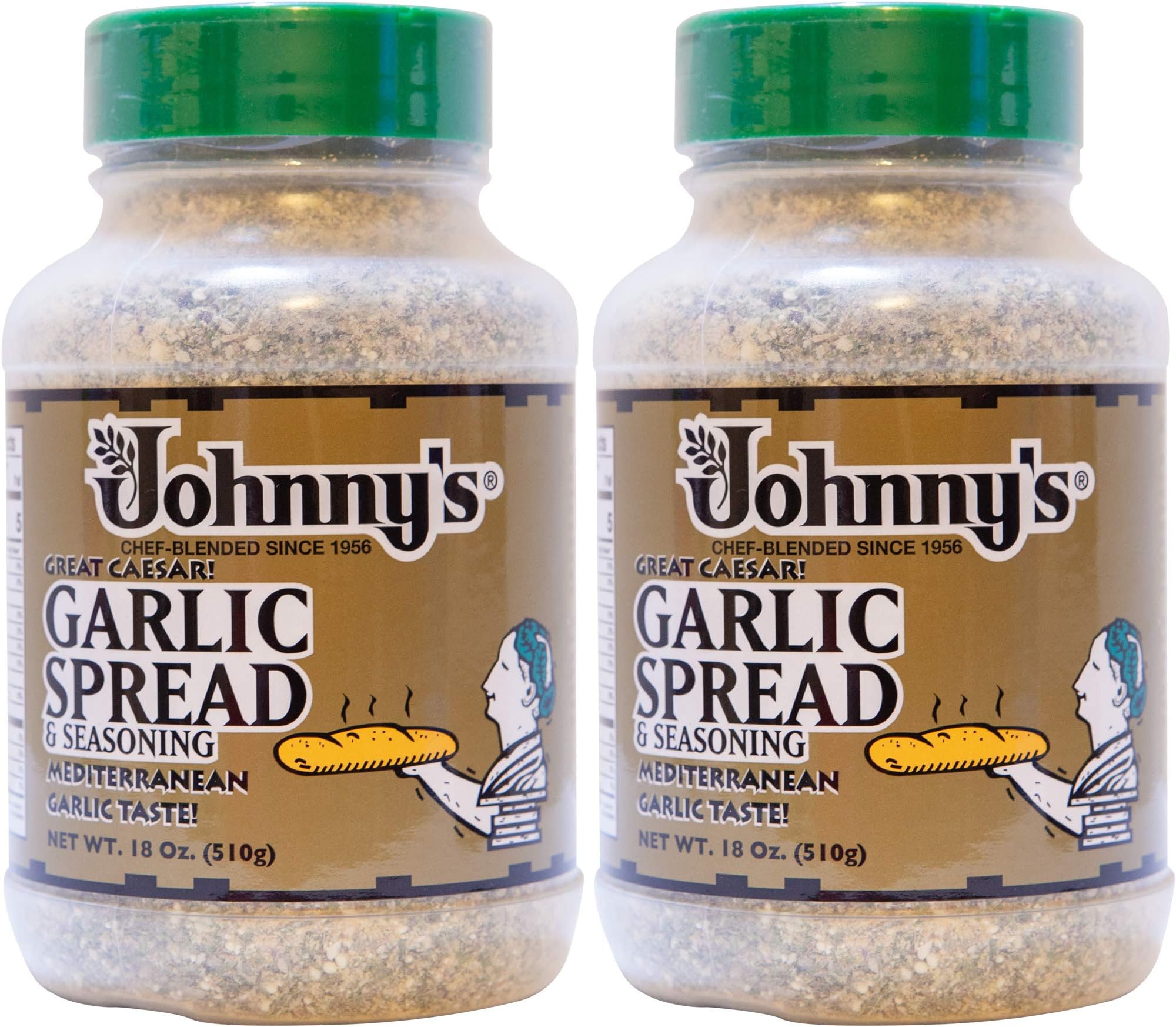 Johnny's Garlic Spread & Seasoning, 18 Oz (Pack of 2)