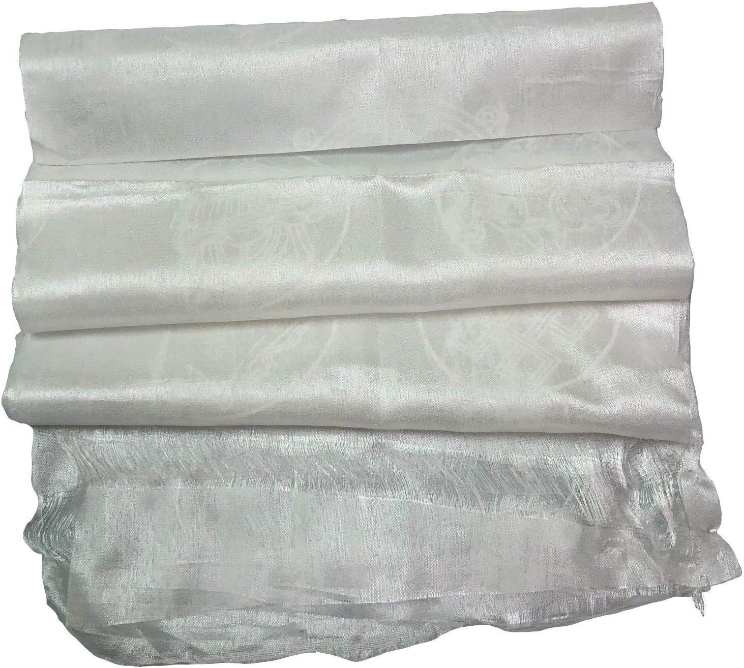 White Khata Khada Khata Offering Scarf Tibetan Buddhist Wholesale -100 pcs KT03b