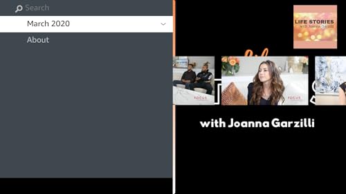 LIFE STORIES with Joanna Garzilli
