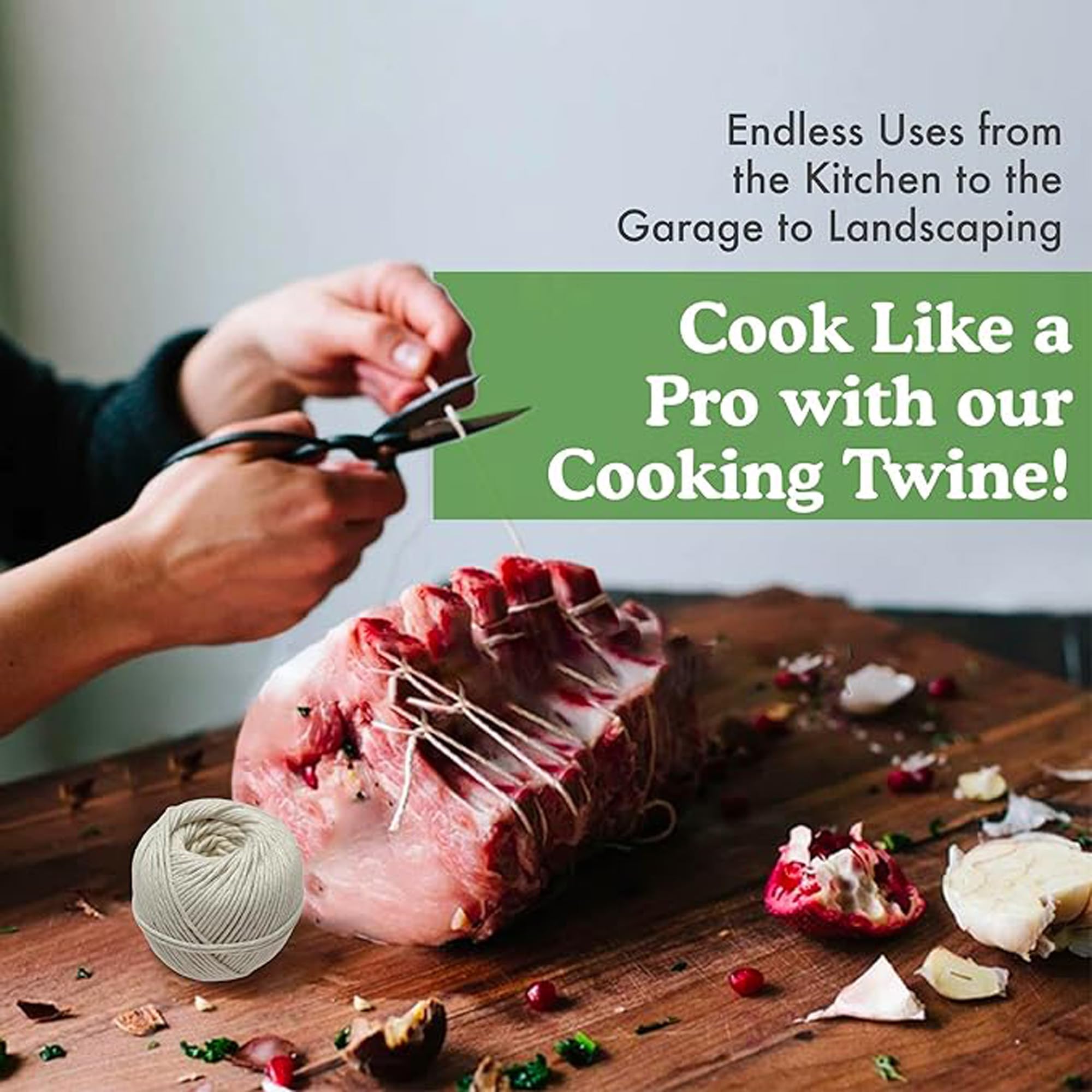 Snapklik.com : Butchers Cooking Twine Ball, Made Of Heavy-Weight ...