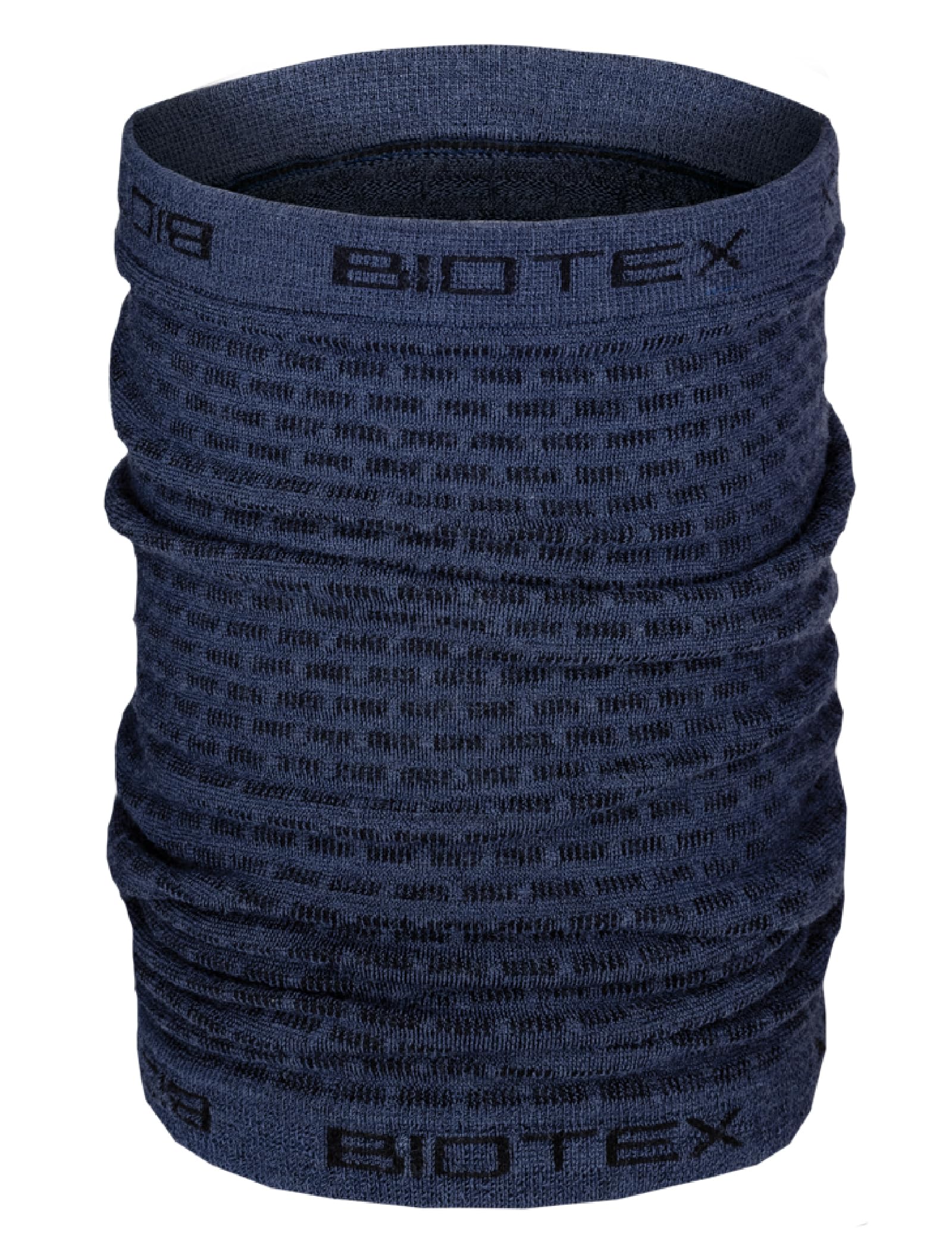 BIOTEX Tubulaire mérinos multifonction thermique en laine, idéal pour l'hiver, cache-cou pour tous les sports, sous-vêtements techniques sportifs