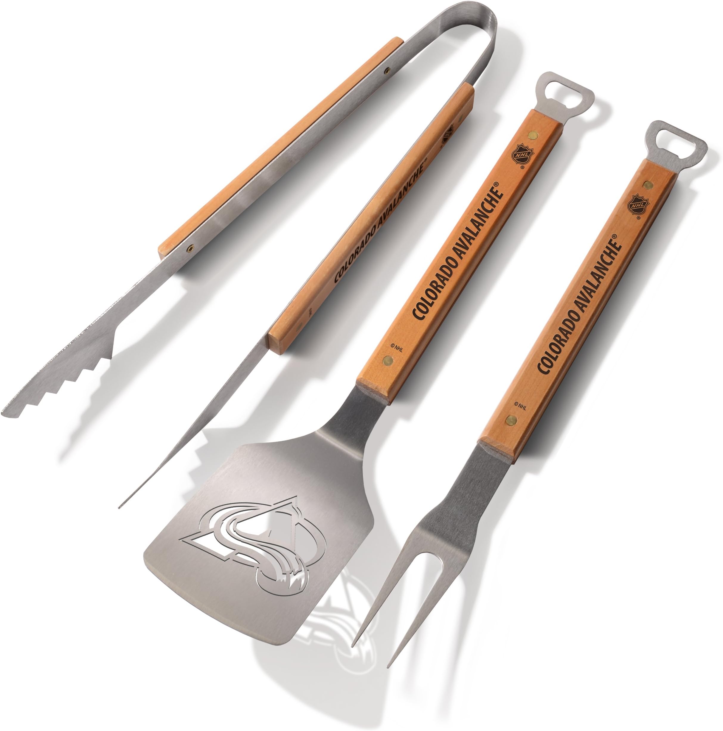 YouTheFanNHL Colorado Avalanche Classic Series 3-Piece BBQ Set
