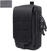 Atwilltap Tactical MOLLE EDC Pouch - Universal Cell Phone Holder, Laser-Cut Gadget Organizer Bag for Essentials