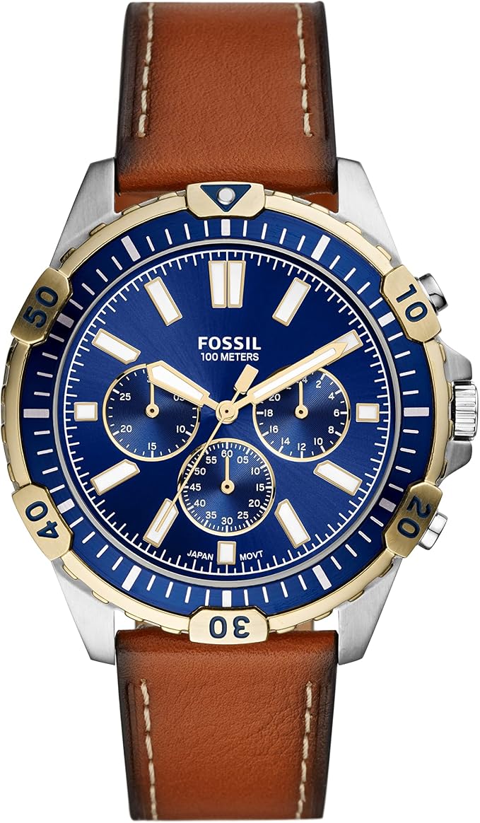 Amazon.com: Fossil Men's Garrett Quartz 