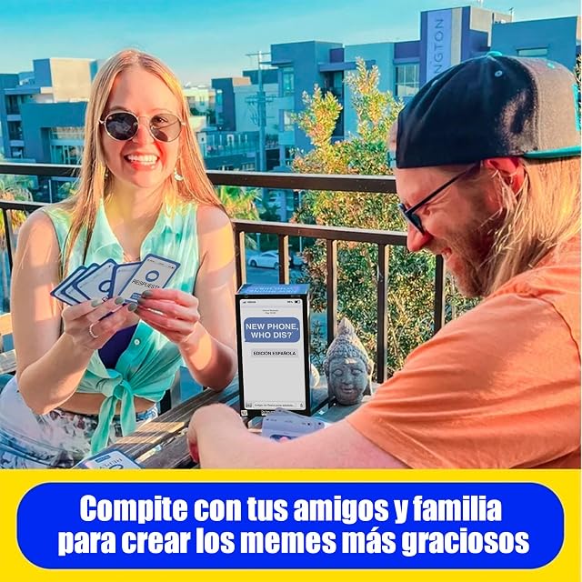 Foto 5 de 5 de IMC Toys What Do You Meme? New Phone, Who DIS?, Juego de Cartas