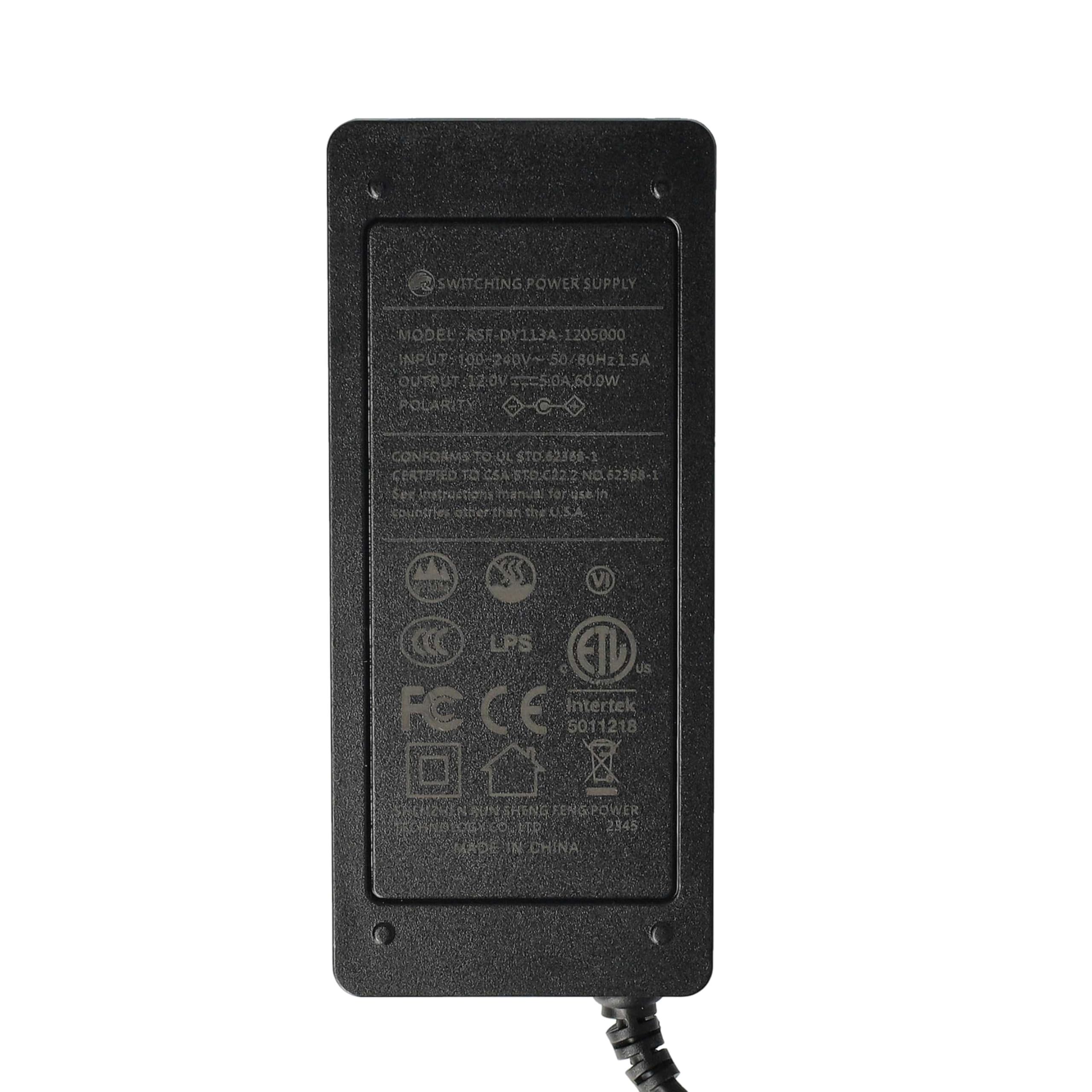 vhbw Cargador 6 Compartimentos Compatible con Motorola DP2000, DP-2400, DP2600, DP2400 baterías de Radio - Estación de Carga + Fuente de alimentación