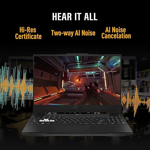 Miniatura 6 de ASUS TUF Dash 15 (2022) Laptop para juegos, pantalla FHD de 15.6 pulgadas 144Hz, Intel Core i7-12650H, GeForce RTX 3060, 16GB DDR5, 512GB SSD