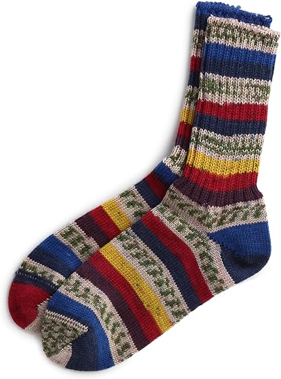 【専用】GRANGE CRAFT グランジェクラフト フェアアイルソックス gf110479-1.jpg