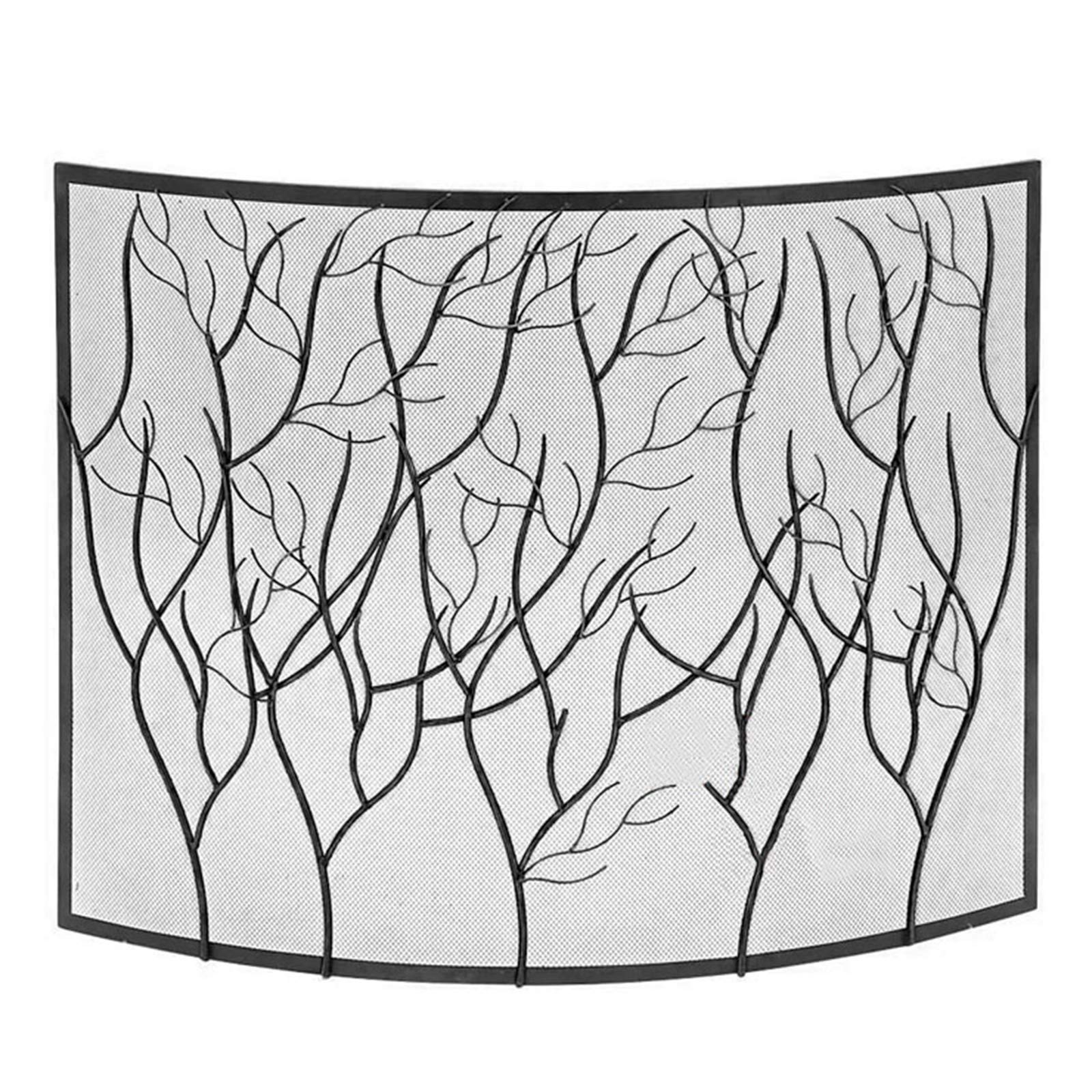 Decor Fireplace Screen,Single Panel Fireguard Protector Fire Screen