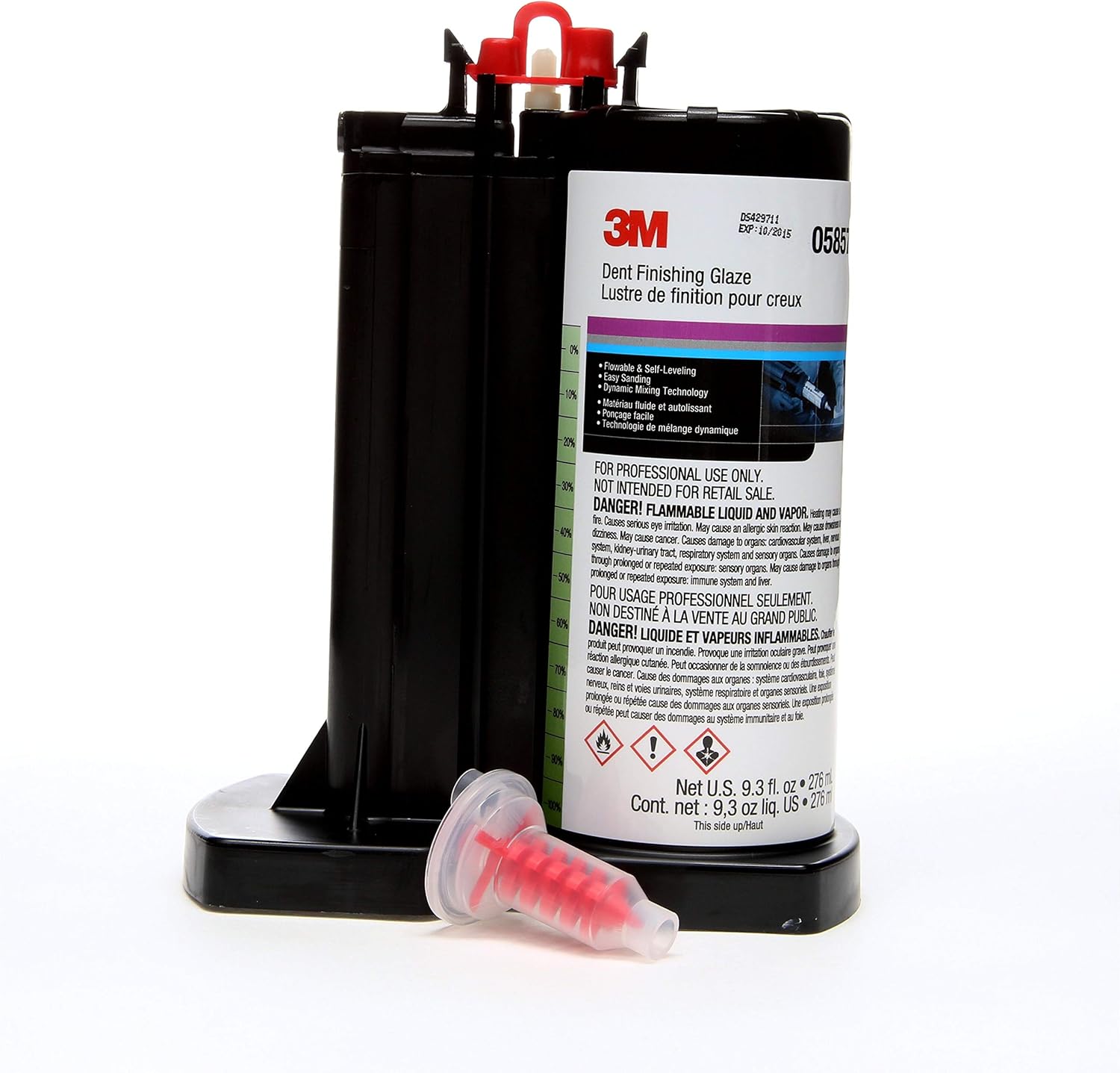 3M Dent Finishing Glaze, 05857, 276 mL DMS Cartridge