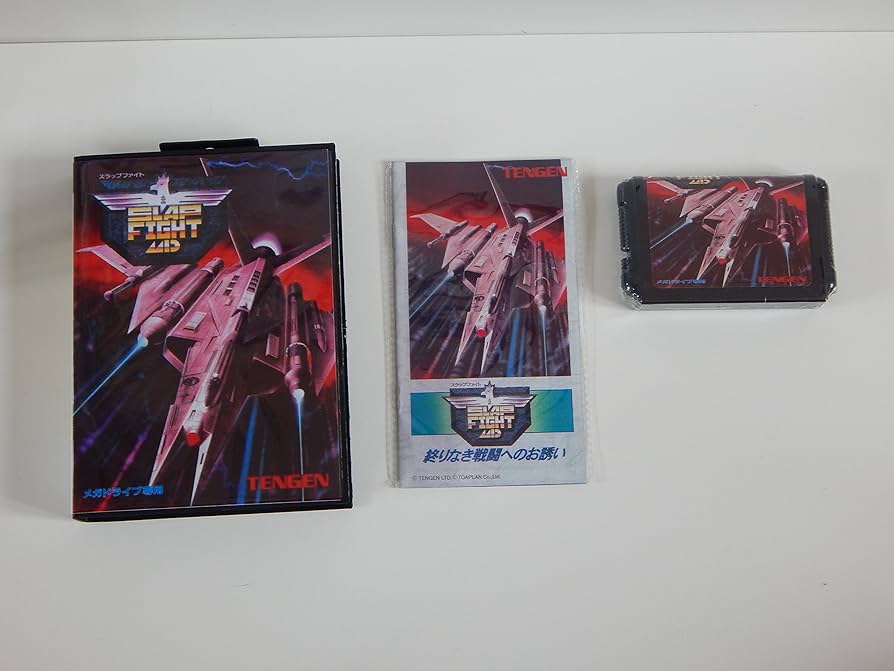 スラップファイト説明書なし　メガドライブ スラップファイトMD』1993年／メガドライブ - レトロゲームの