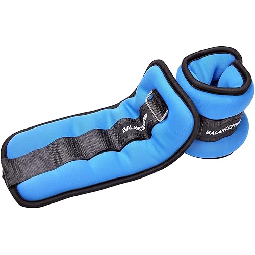 Fully Adjustable Ankle Wrist Arm Leg Weights, 1-20LBS, Multiple Options