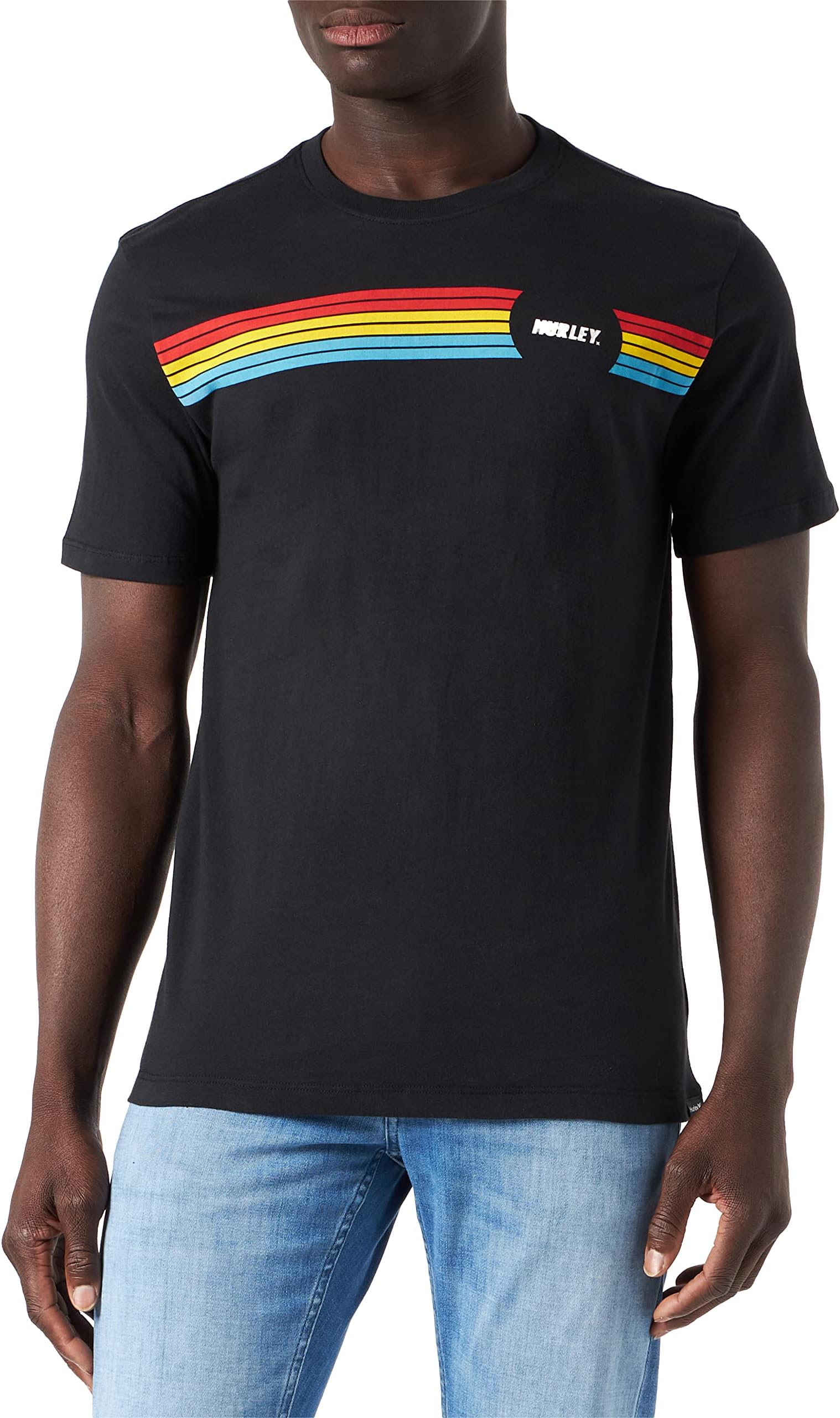 Hurley Men's Evd Wash Simpleton Fastlane Tee Ss T-Shirt
