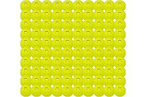Franklin Sports X-40 Outdoor Pickleballs, Yellow, 100-Count