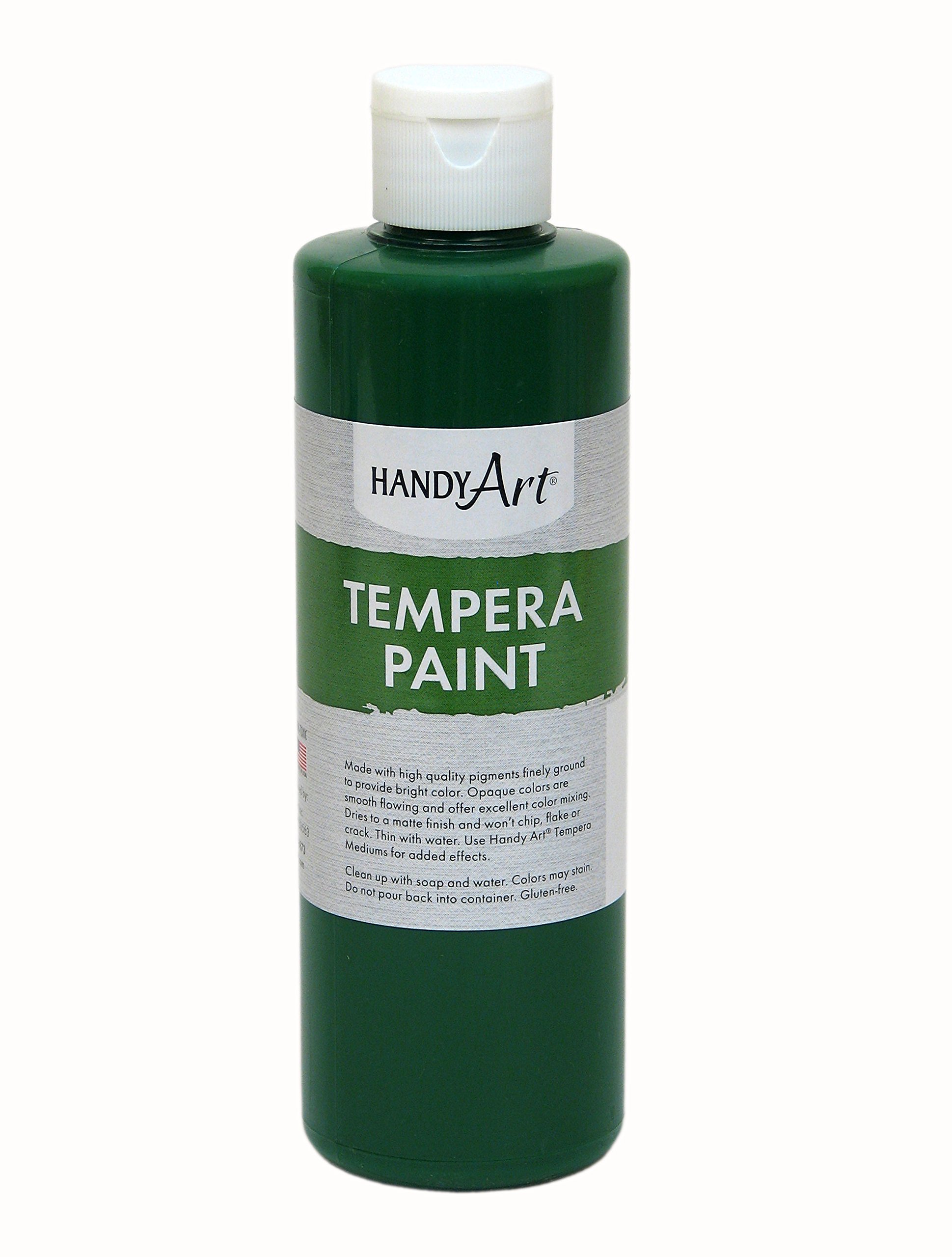Handy Art Premium Tempera Paint, Blue, 16 oz Pint Bottle — view 41
