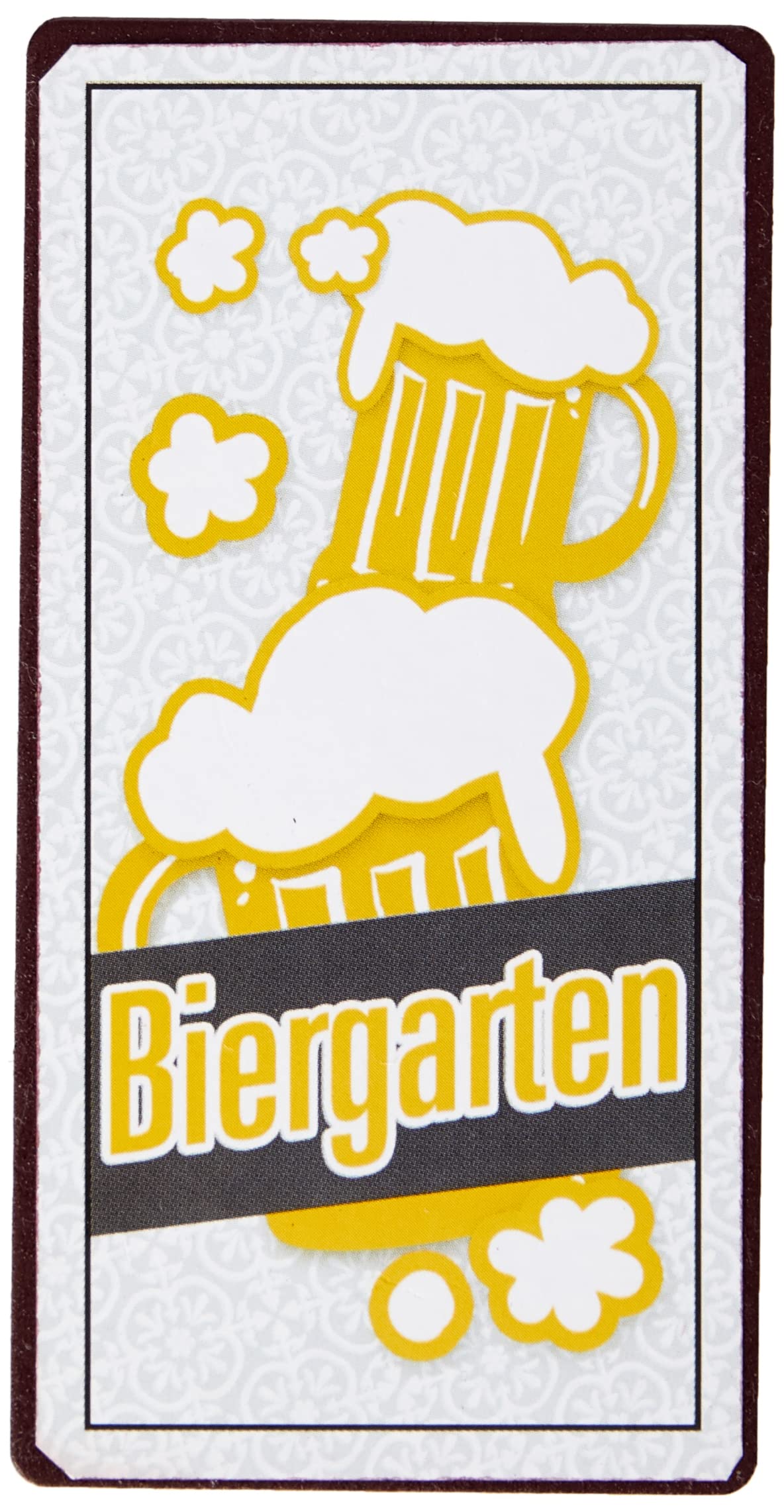 Decorative Fridge Magnet for Home Biergarten 5cm x 10cm