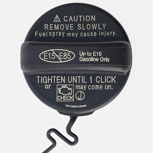 Vista 7 de Tapa de tanque de gas Click&Fit de reemplazo para Toyota y Lexus 2004-2015 – Tapa de llenado de combustible con atadura y junta reemplaza